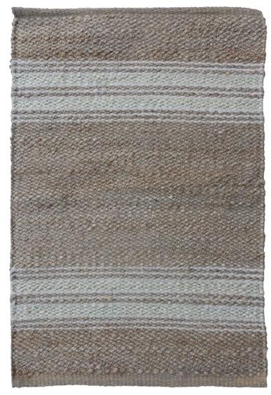 Gancedo Прямоугольный коврик из полосатого растительного волокна Naturales sun-id-1479259 - Вид №1