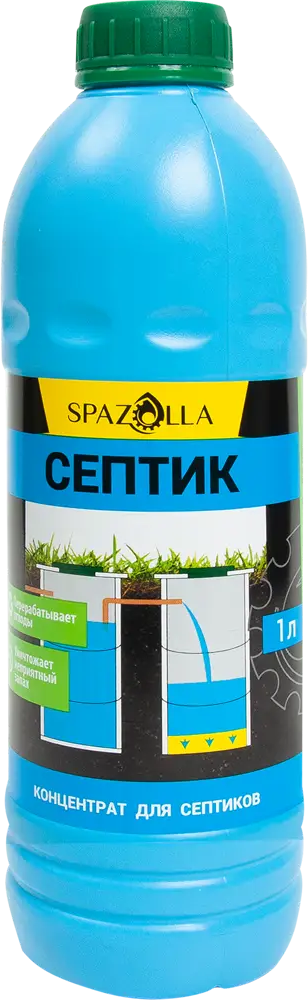 Концентрат Santreyd Spazolla для септиков и выгребных ям 1л 84177946