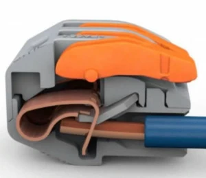 Клеммник Ваго / WAGO многоразовый 3-х контактный 222-413