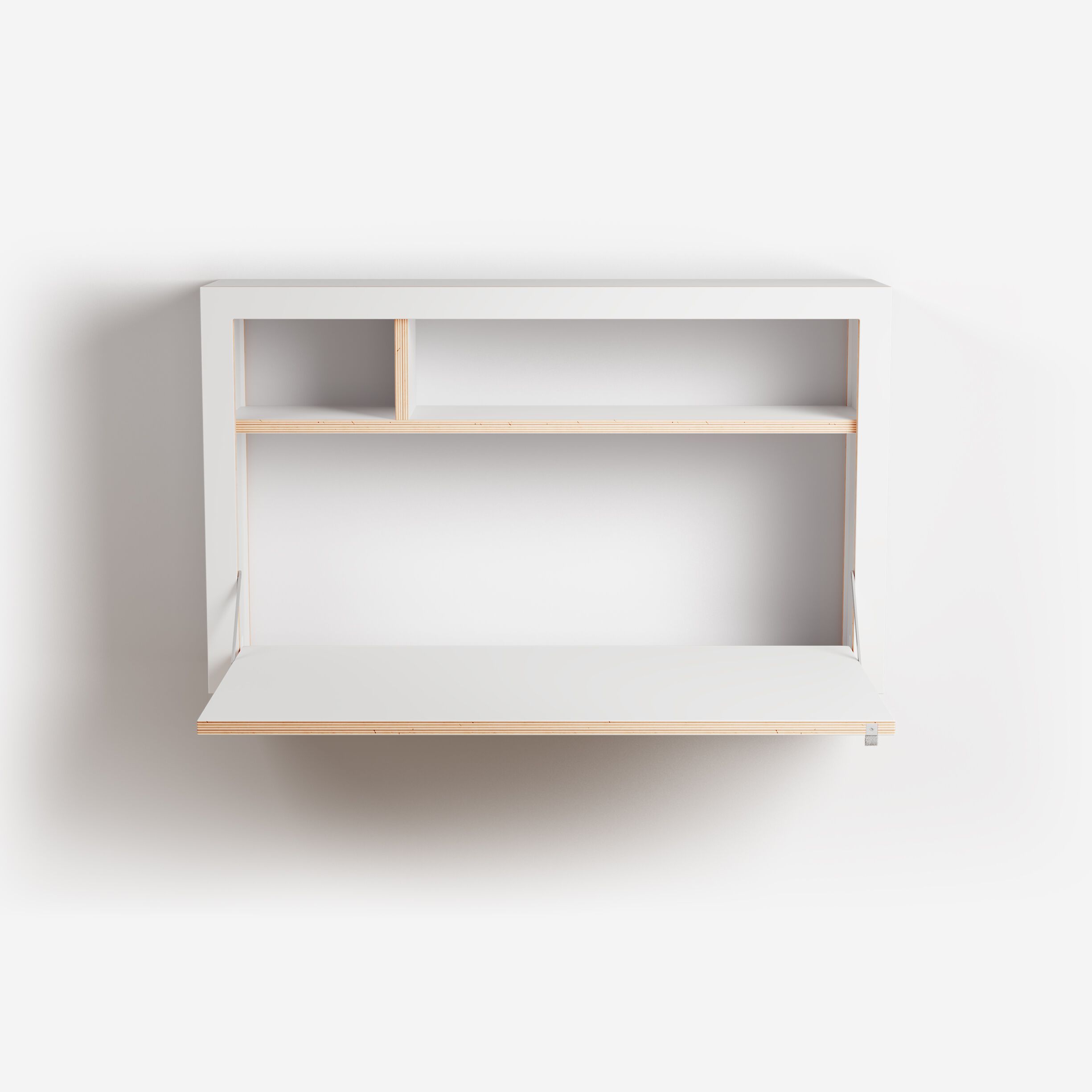 Фанерный подвесной письменный стол с откидными дверцами AMBIVALENZ Fläpps Box 100x60x20 ARCH-00014347 - Вид №2