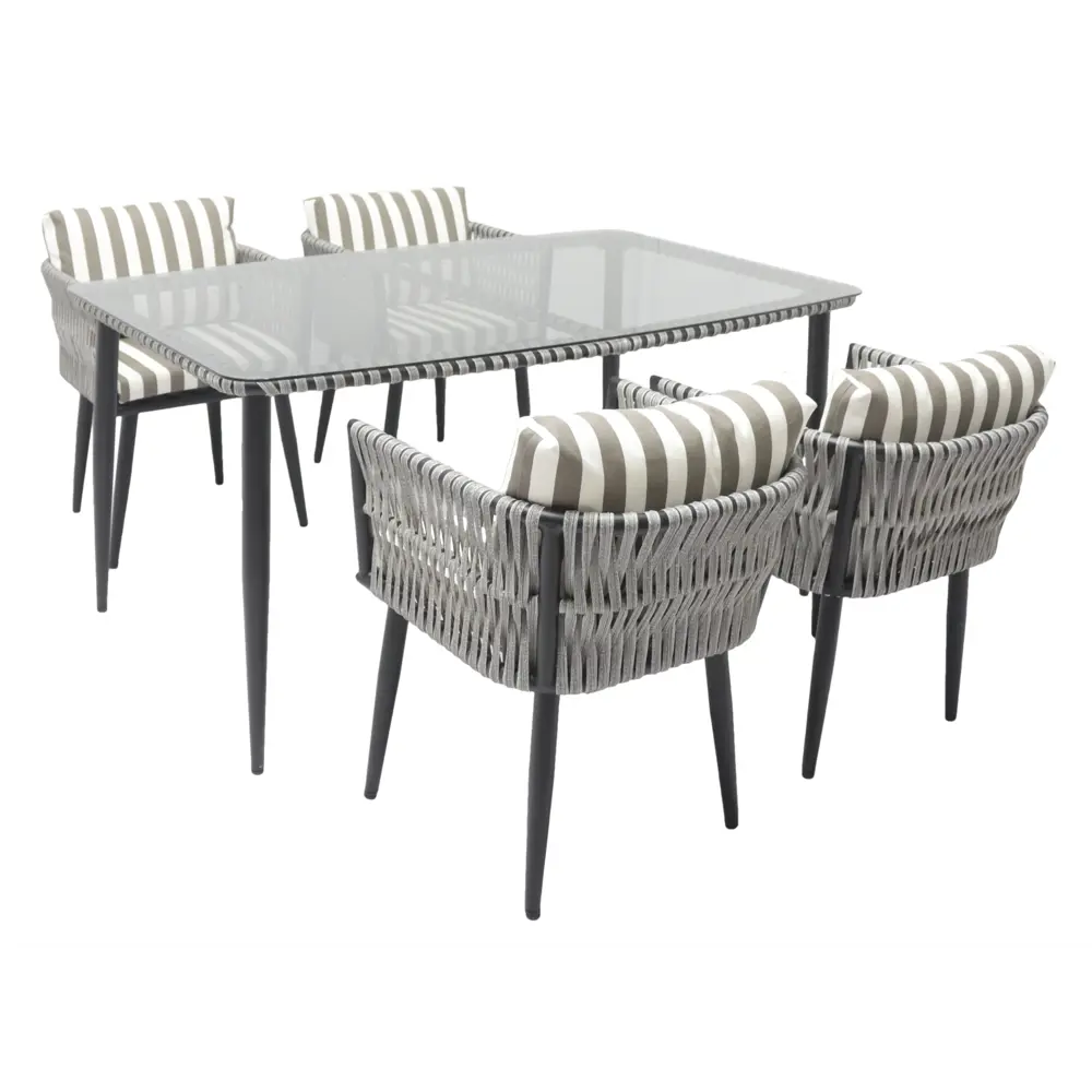 Набор садовой мебели TINTO-1, 1 стол и 4 стула Santreyd STLM-2131474