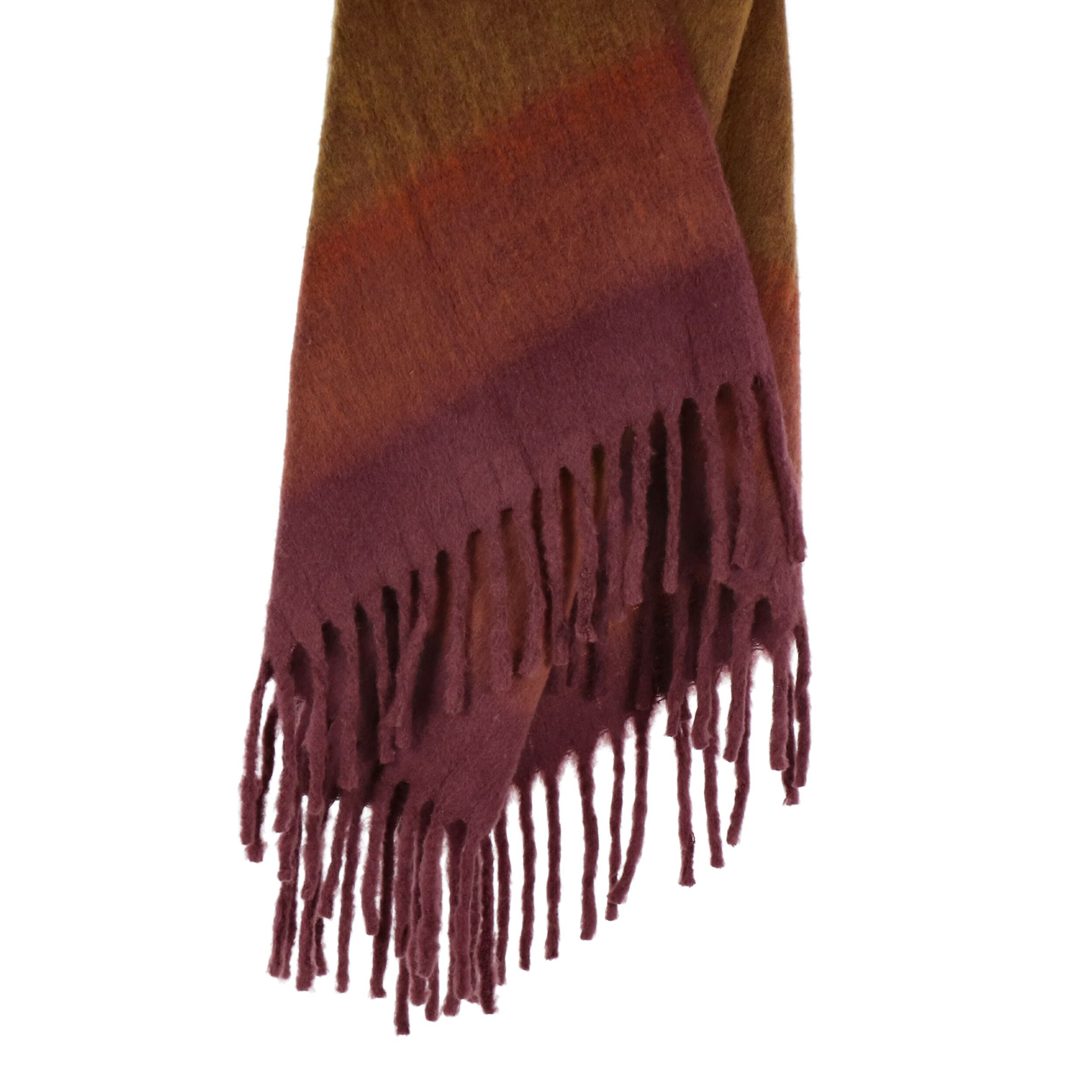 Шерсть сплошной цвет плед POMAX MELANGE ARCH-00120286 - Вид №7