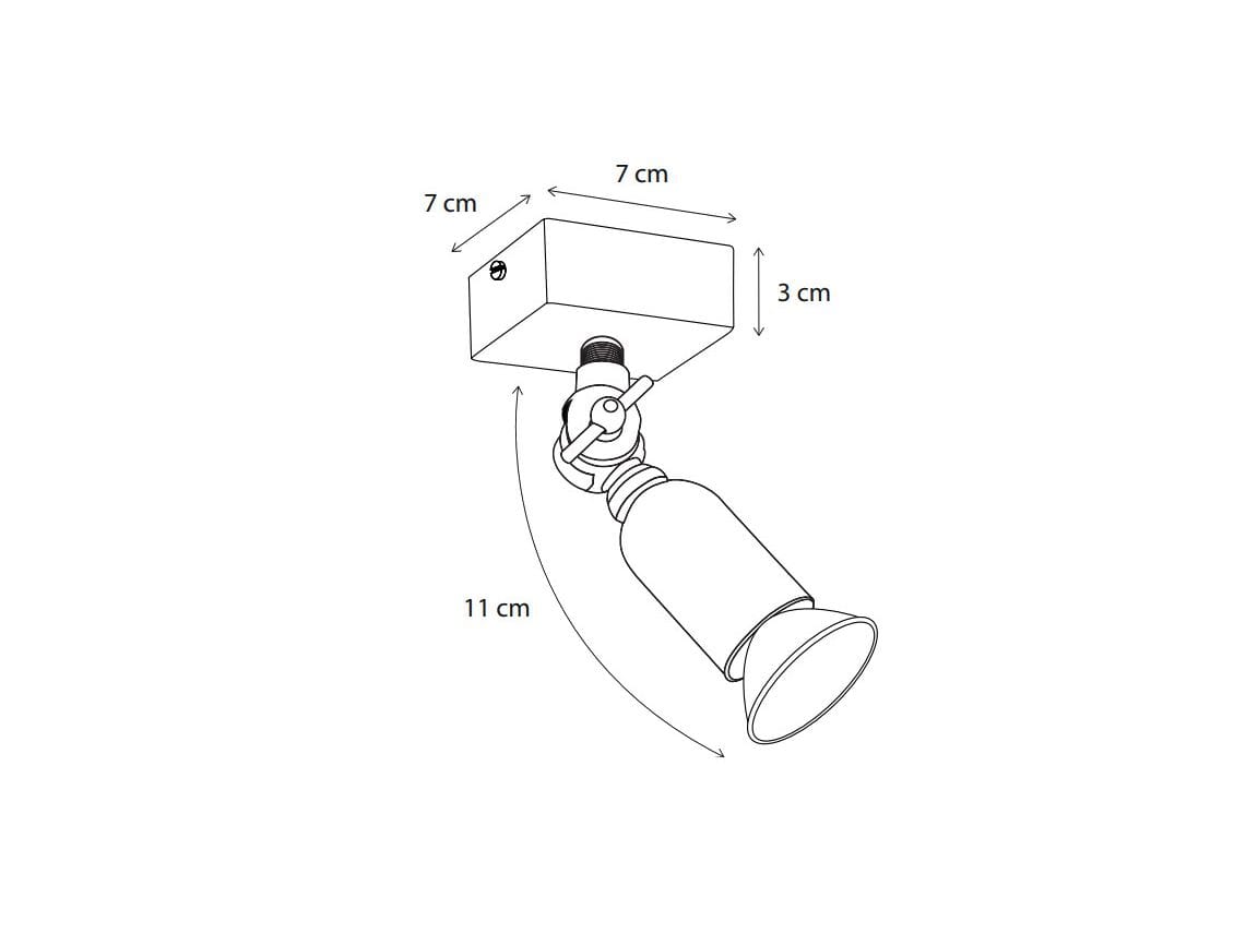 Регулируемый потолочный латунный прожектор Authentage Lighting Fiston ARCH-00112578 - Вид №2