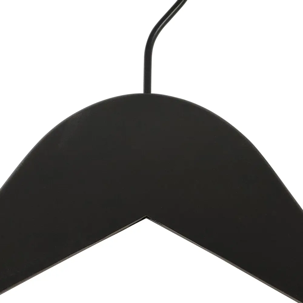 Плечики для одежды KONSENSA 44.5 см дерево цвет черный 4 шт Плечики деревянные STLM-2207099 - Вид №3