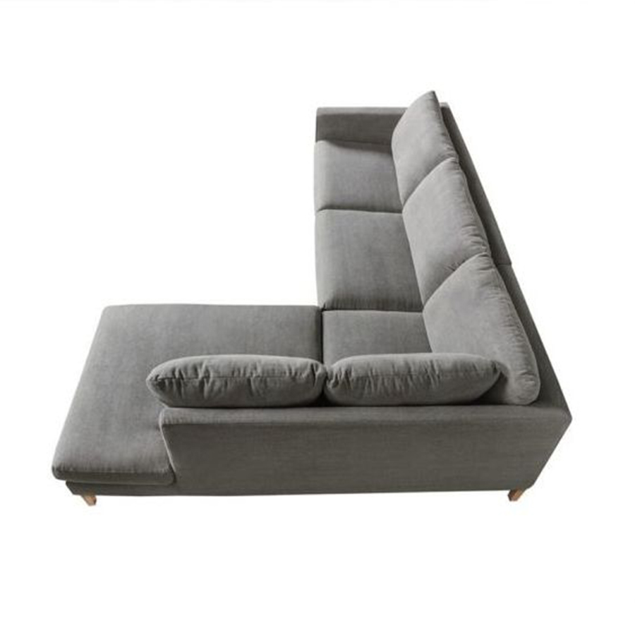 Диван угловой Ronja, правосторонний, серый Sits S1591 - Вид №4