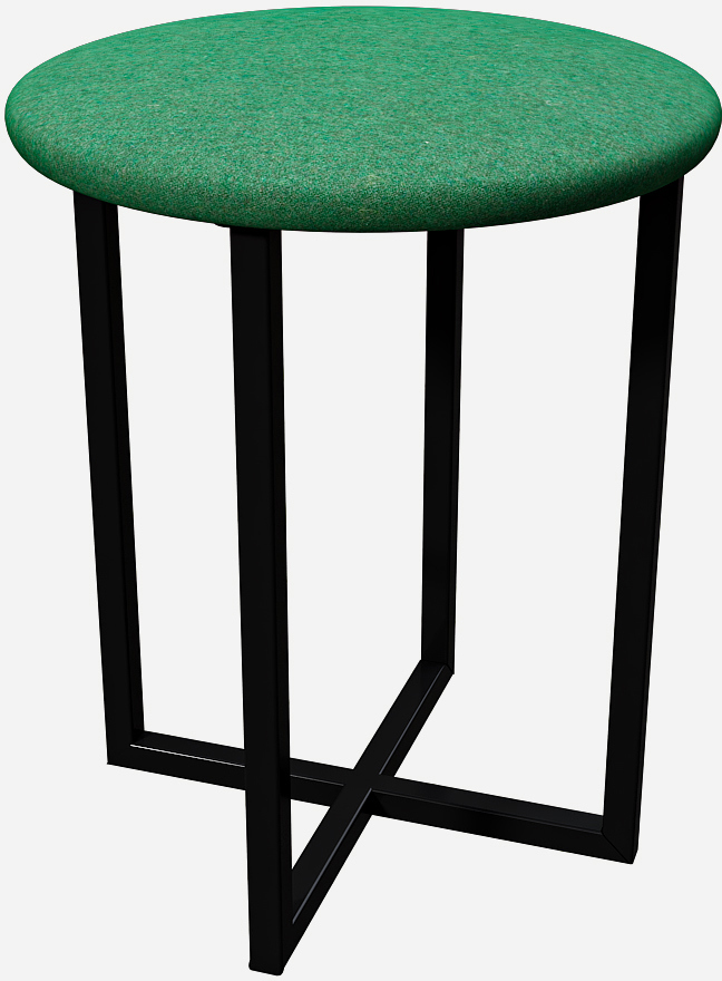 91038643 Табурет 38x44x38 см сталь цвет светло-зеленый STLM-0452667 ESTENTE