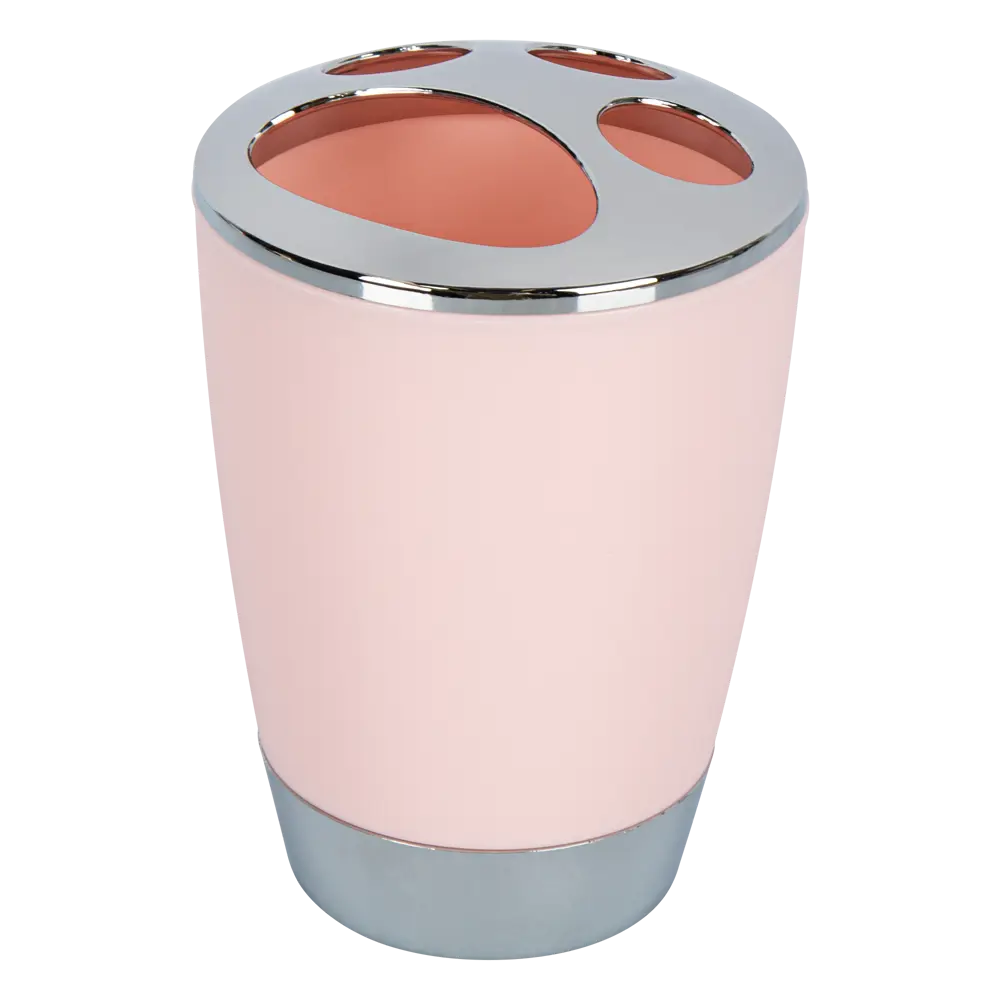 Стакан для зубных щёток Swensa Альма пластик цвет розовый STLM-2033568