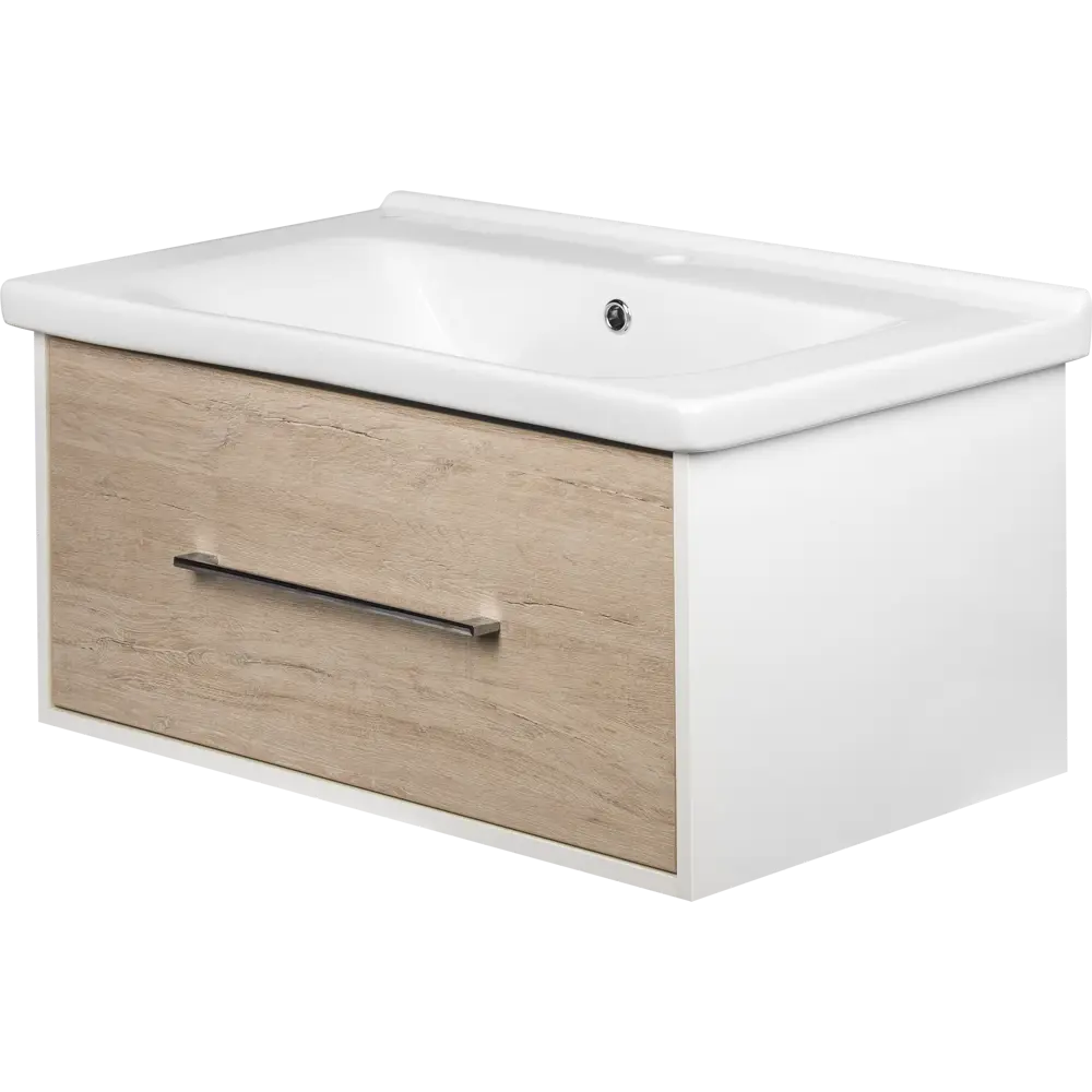 Тумба под раковину подвесная «Экко» 80 см Santreyd STLM-2073959 - Вид №1