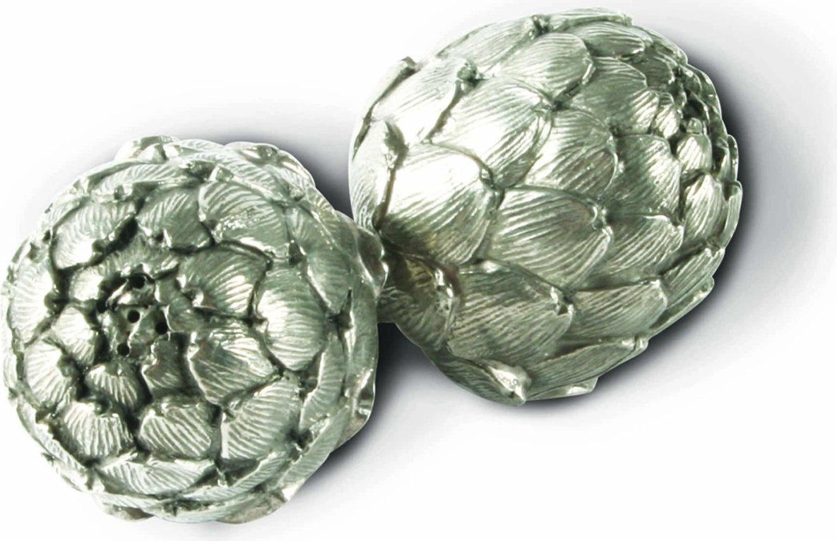 10648845 Vagabond House Набор для соли и перца Vagabond House Артишок 7см, олово Олово 