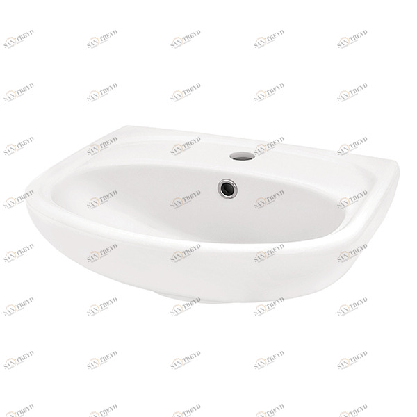 101629 Подвесная раковина настенная прямоугольная SANTEK  белая 