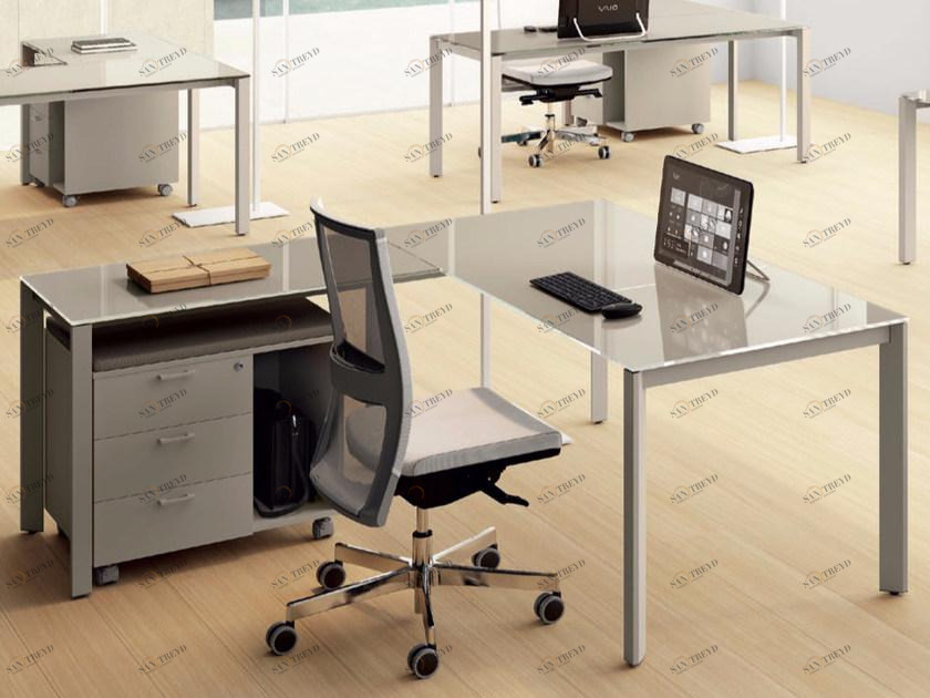 Las Mobili Модульный стеклянный стол Oxi sun-id-1443417