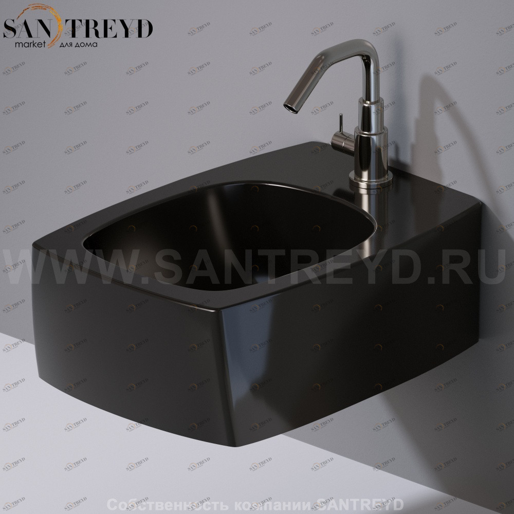 S572104 Биде подвесное SQUARE A. e T. Italia AeT ITALIA