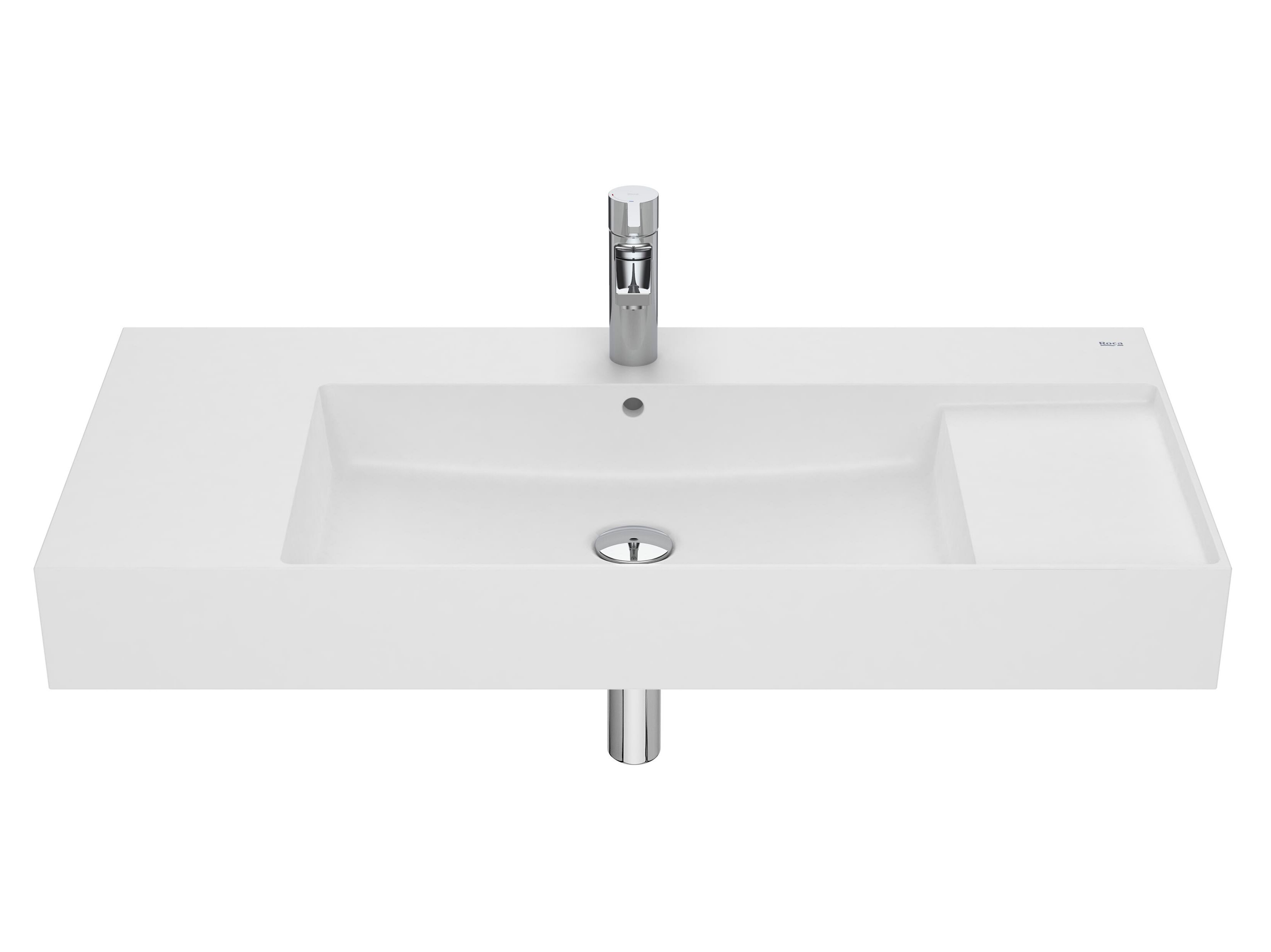 Керамическая подвесная прямоугольная раковина Roca Inspira ARCH-00044818