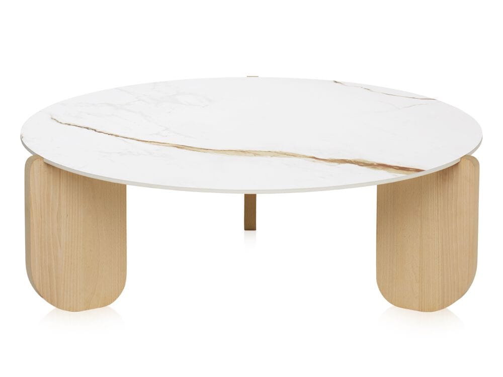 Низкий круглый журнальный столик Vela Arredamenti ATHLOS ARCH-00081395