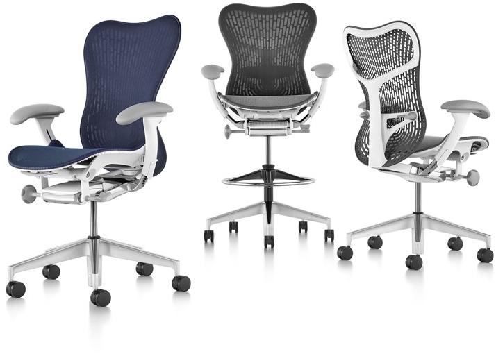 Herman Miller Эргономичный офисный стул из полимера triflex Mirra 2 sun-id-1451280 - Вид №6