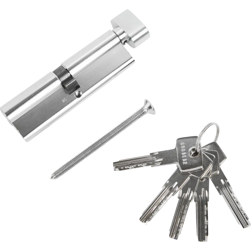 Цилиндр дверной ABUS KD6N с защитой от взлома, никель 50×50 мм 82441718 STLM-0027386 - Вид №1