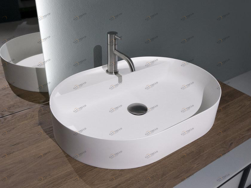 Накладная раковина на столешницу  овальная Antoniolupi sun-id-1362433