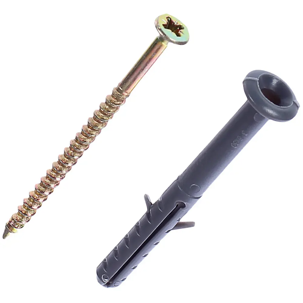 Дюбель-гвоздь грибовидный 6x60 мм, полипропилен, 10 шт Santreyd STLM-2099148