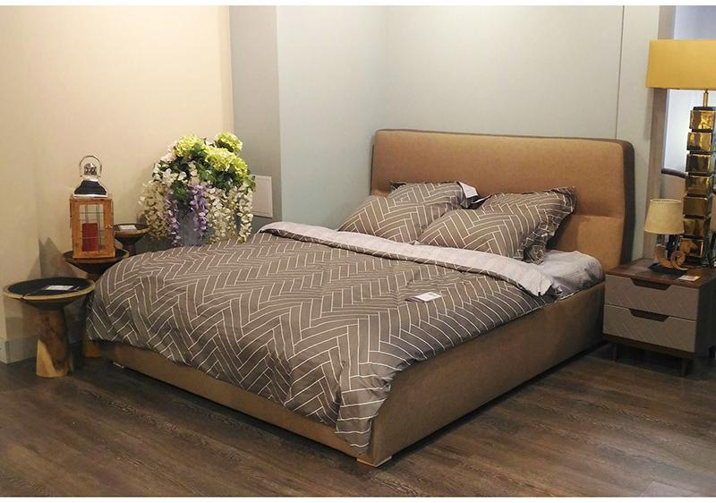 1461 Кровать с ортопедическим основанием 1.8 Сканди Жемчужно-белый R-HOME 40172727h_Жемчуг - Вид №4