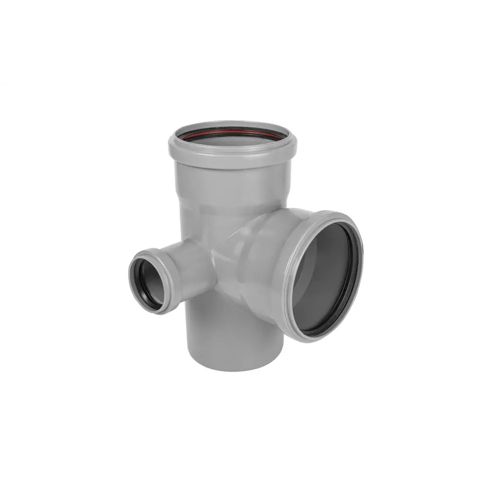 Крестовина двухплоскостная Pro Aqua 110x110x50/87° левая полипропилен STLM-2051690 - Вид №1