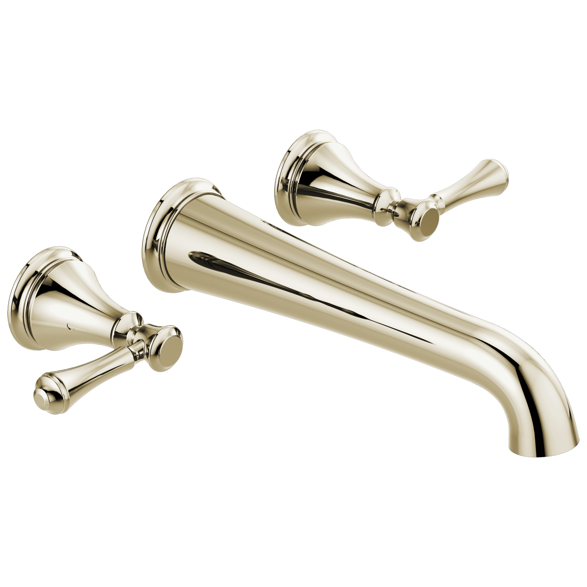 T5797-PNWL Настенный наполнитель ванны Delta Faucet Traditional Полированный никель