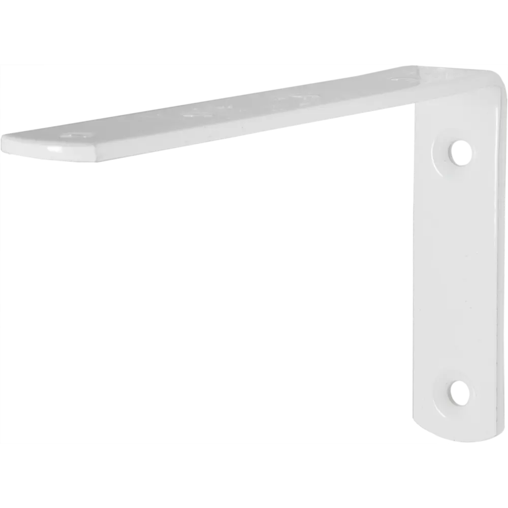 Кронштейн Larvij Angle 7.5x12.5 см сталь нагрузка до 1 кг цвет белый Англ STLM-2029661