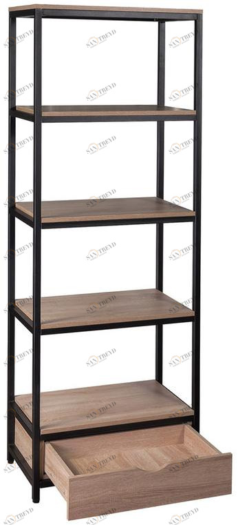 1293 Стеллаж Loft №1 Дуб Табак R-HOME 410905H