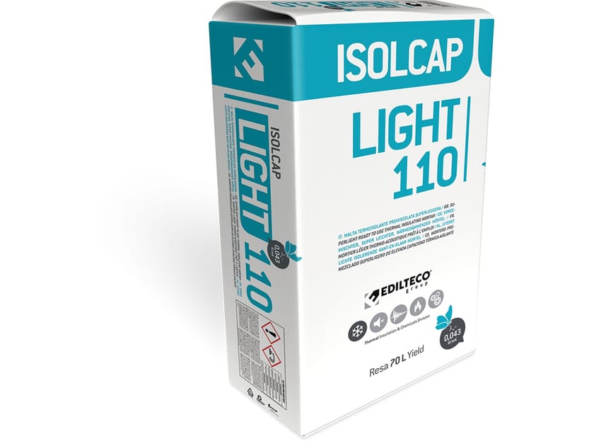 Предварительно смешанный для теплоизоляционной стяжки EDILTECO Group Isolcap ARCH-00121184