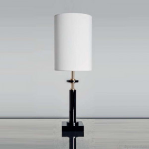 Основание БЕЗ АБАЖУРА Dettagli Lights PL1122 oro/nero Pillar лампа настольная