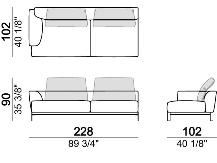 Модульный диван Arketipo That's life ARCH-00014909 - Вид №23