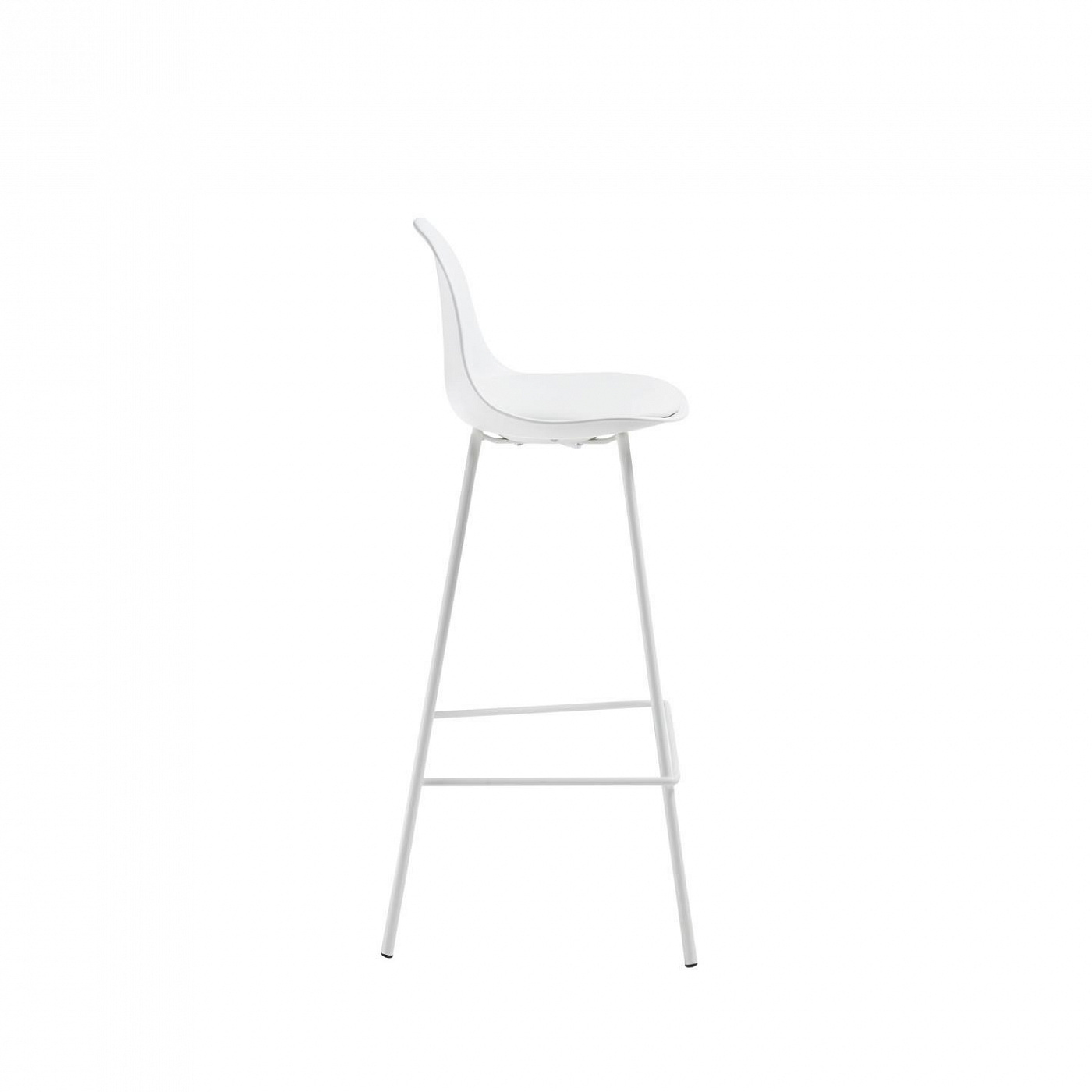 085147 Полубарный стул Lysha белый La Forma Brighter  - Вид №2