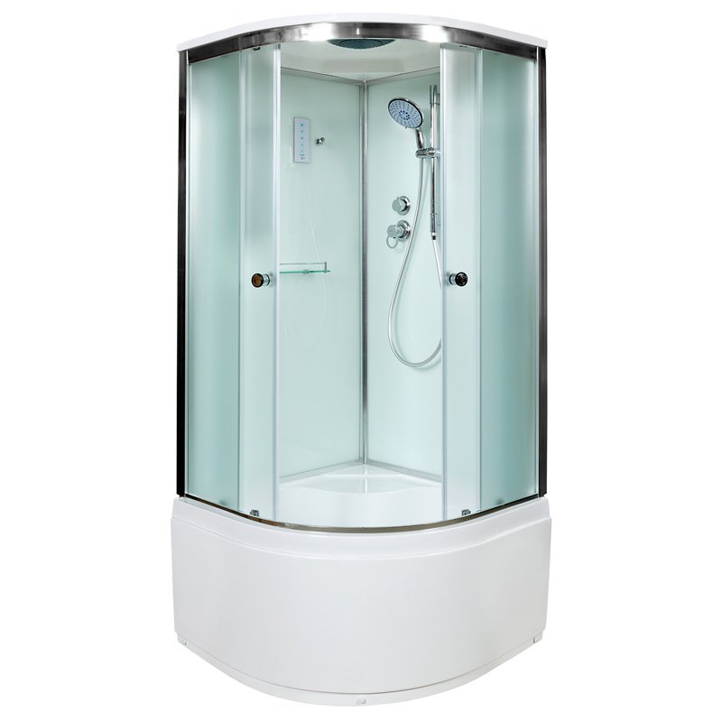 ЕМ4511 L N с гидромассажем (гм.) Душевая кабина DETO Серия EM D80S+ эл. - Вид №14