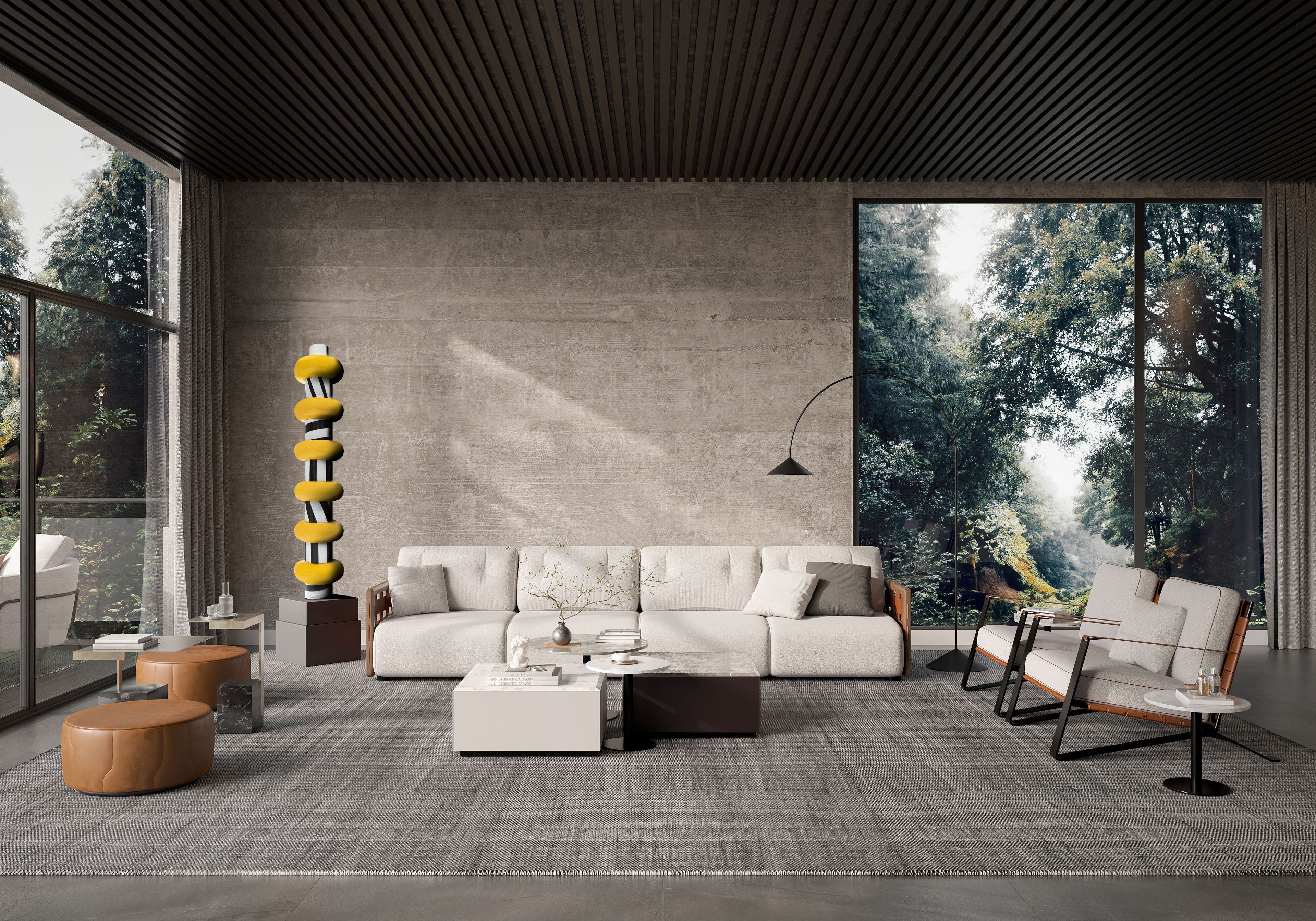 5-местный тканевый диван Formitalia TRESS ARCH-00146875 - Вид №1