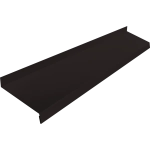 Отлив 2000x100 мм 0.45 мм RAL 9005 88883836 STLM-2166357