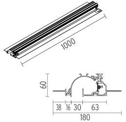Flos Линейный световой профиль для светодиодных модулей sun-id-1496115 - Вид №8