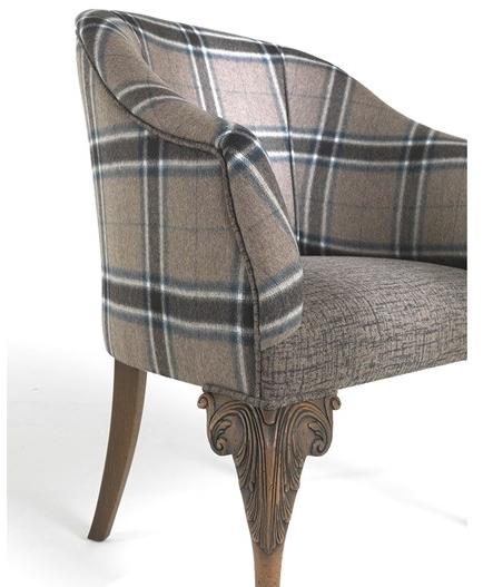 Gianfranco Ferré Home Кресло из ткани с подлокотниками sun-id-1415237 - Вид №1