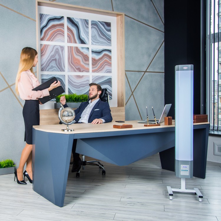 СПР-2 Армед Стойка СПР-2 для 2-лампового рециркулятора Белый  - Вид №2