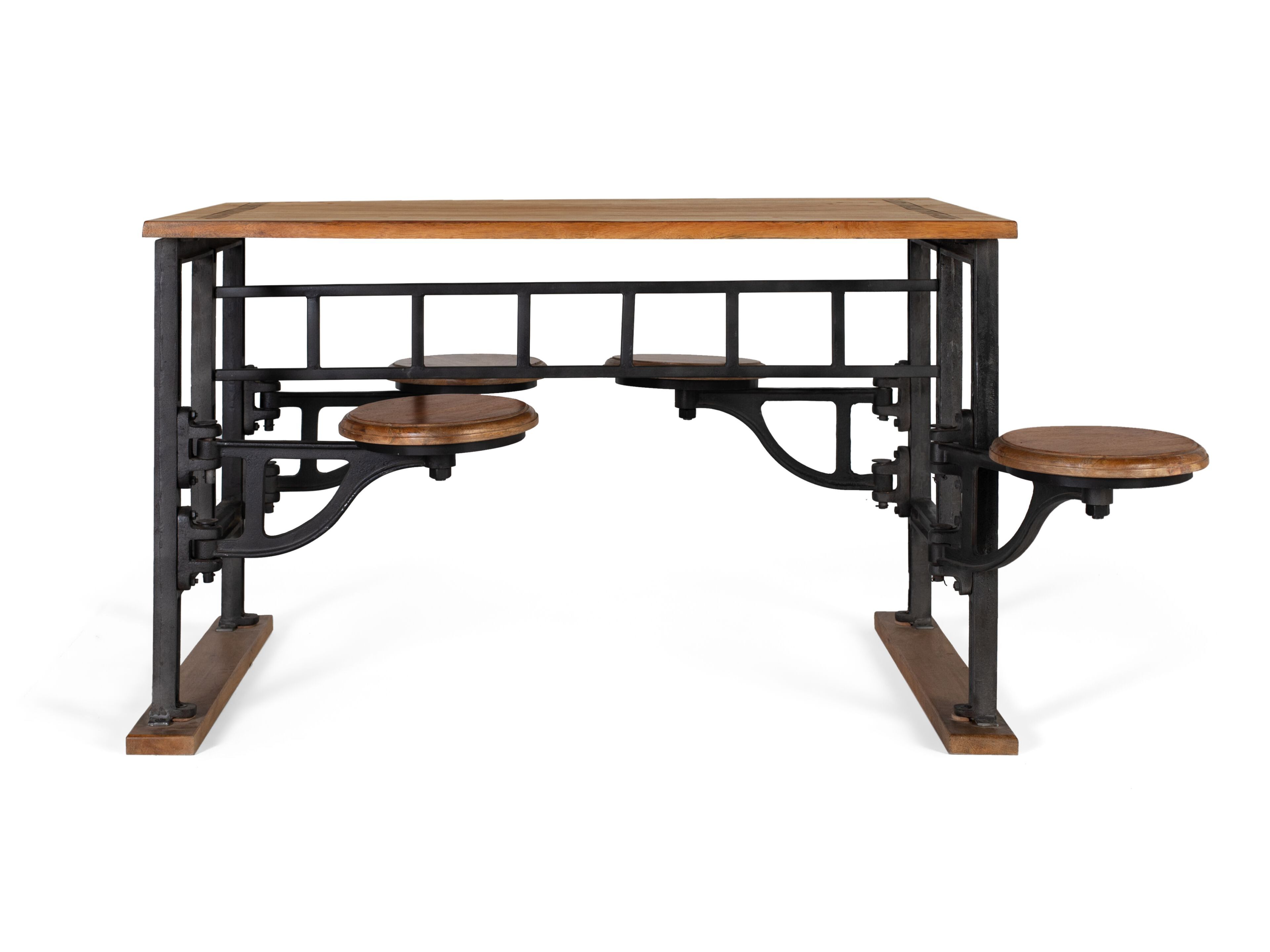 Прямоугольный стол из манго с табуретами Giner y Colomer 1832 ARCH-00120562