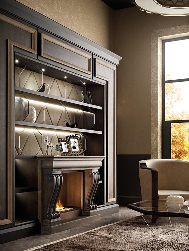 Prestige Мягкое кожаное кресло с подлокотниками Gran duca Cvh025p - Вид №4