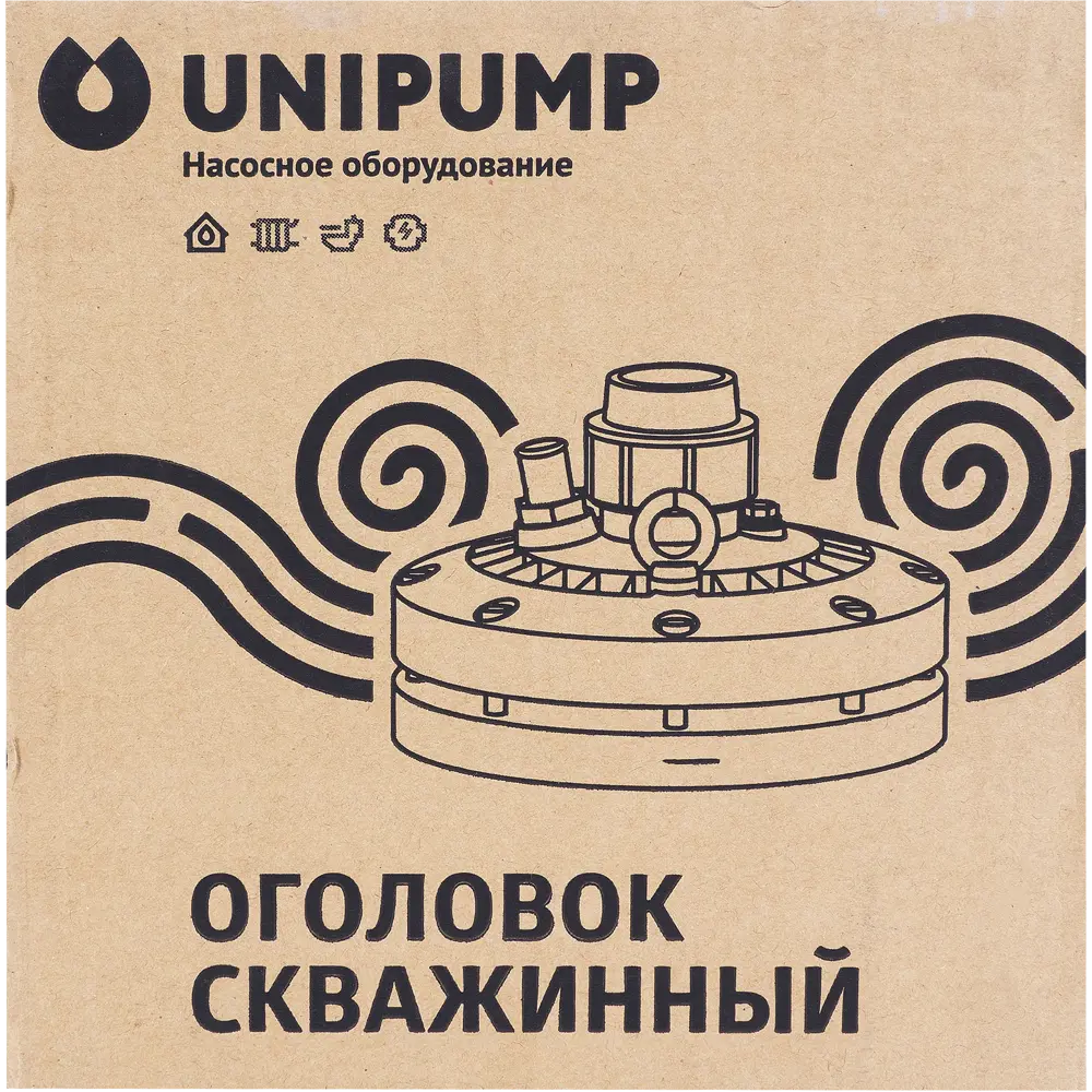 Оголовок скважинный UNIPUMP 114×32 мм для герметизации обсадных труб 18858831 STLM-1527486 - Вид №2