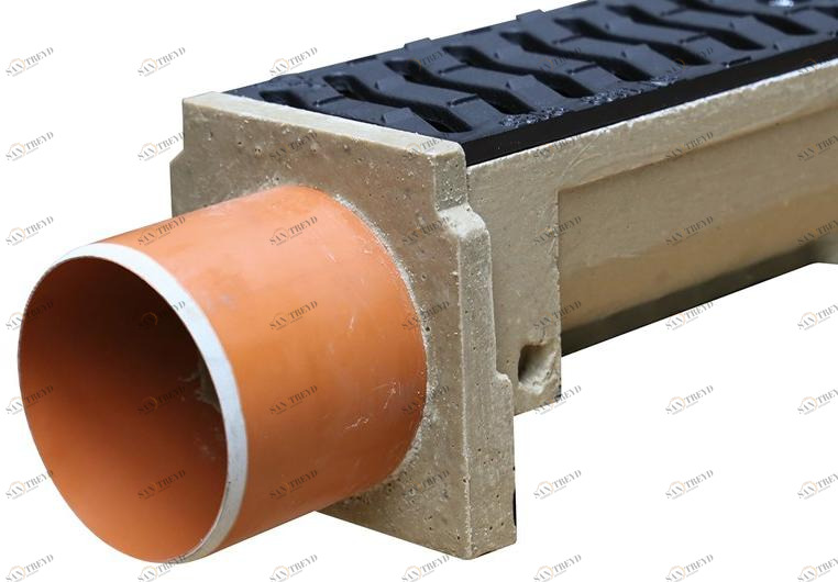 Pircher Передняя головка со сливом Line sun-id-1397999