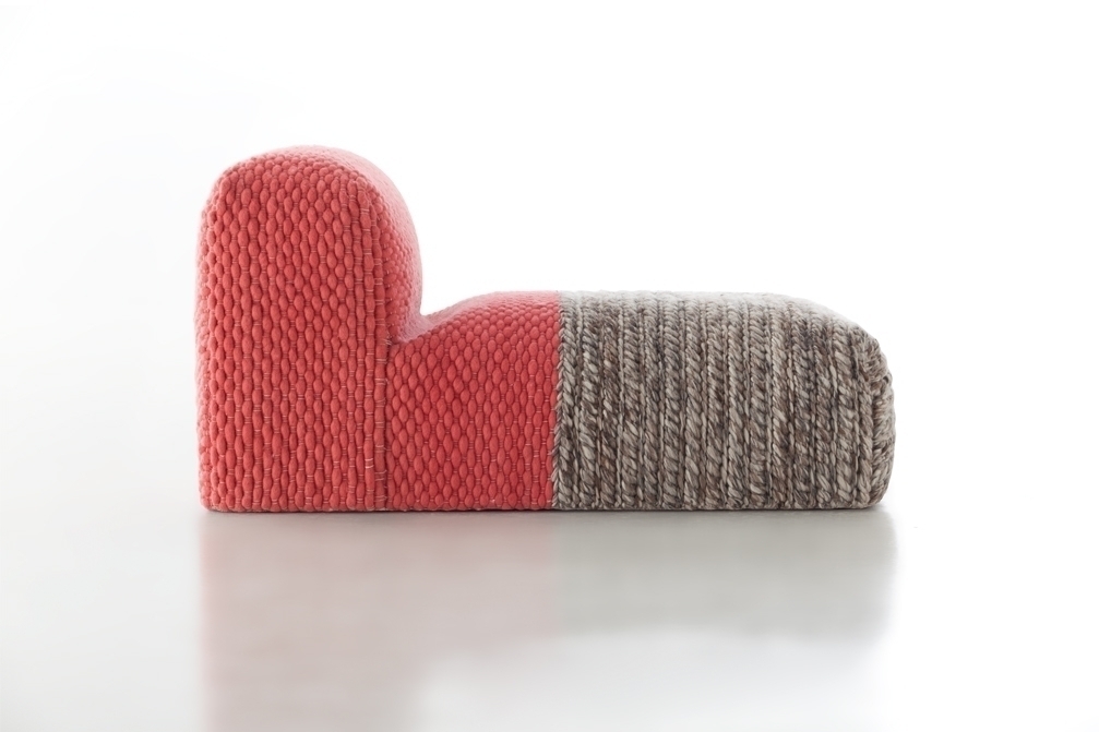 007312 Пуф модульный Plait Coral GAN Mangas Space  - Вид №1