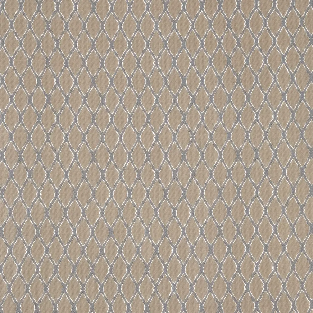 Ткань 1 м/п Silvia Ромб жаккард 325 см цвет бежевый AMETIST STLM-2070704 - Вид №1