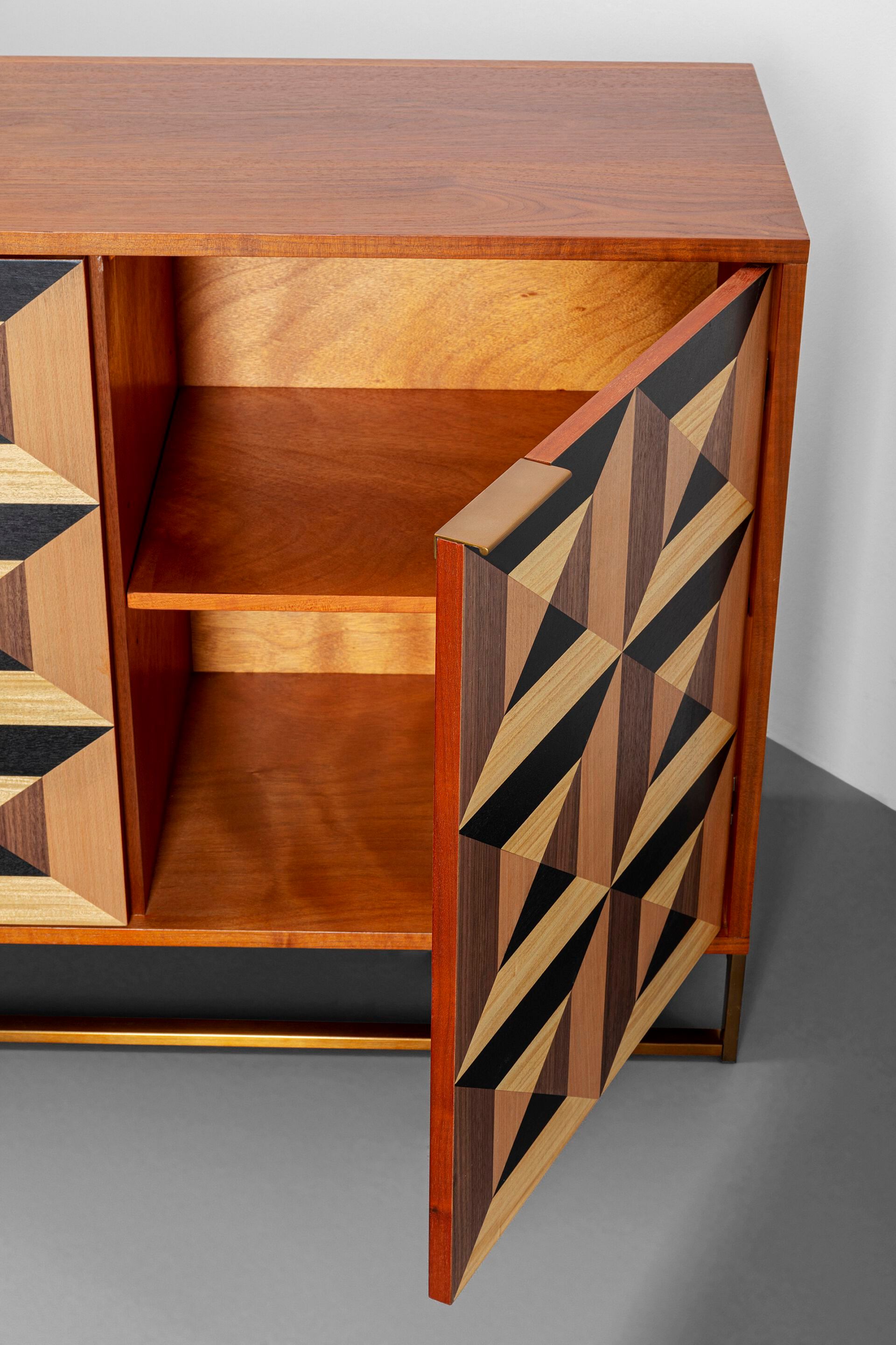 Деревянный шкаф с распашными дверями KARE Design Silencio ARCH-00023450 - Вид №2