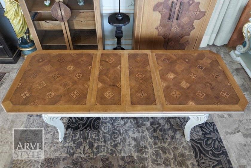 Arvestyle Раздвижной прямоугольный деревянный стол для гостиной Parquet sun-id-1494191 - Вид №3