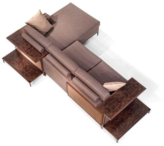 Mobi Модульный тканевый диван с шезлонгом sun-id-1509030 - Вид №1