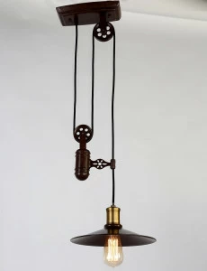 Подвесной светильник Favourite Winch 1762-1P FAVOURITE ДИЗАЙНЕРСКИЕ, WINCH 086676 Коричневый