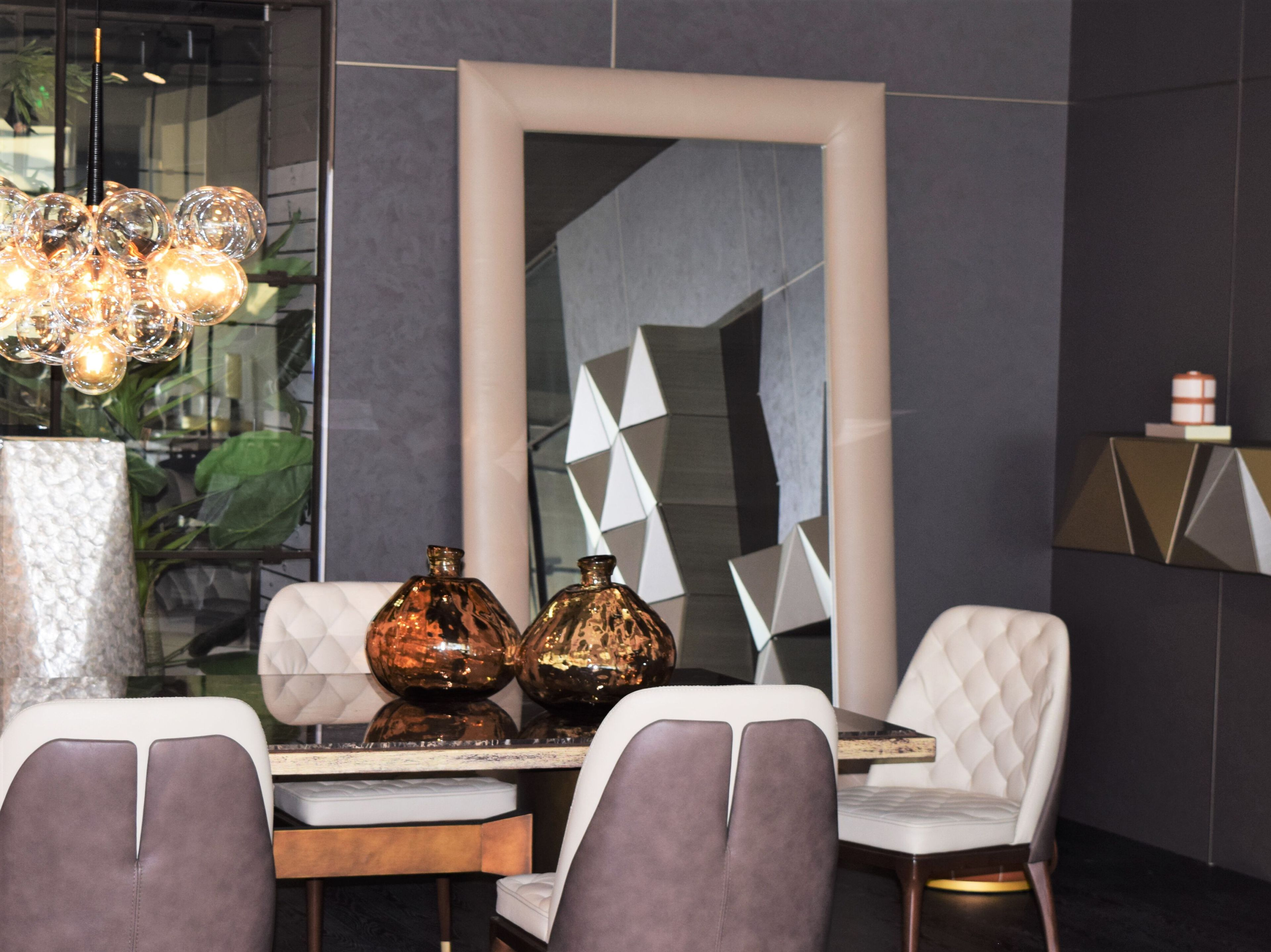 Прямоугольное напольное зеркало в рамке ABLE MONIQUE ARCH-00098573