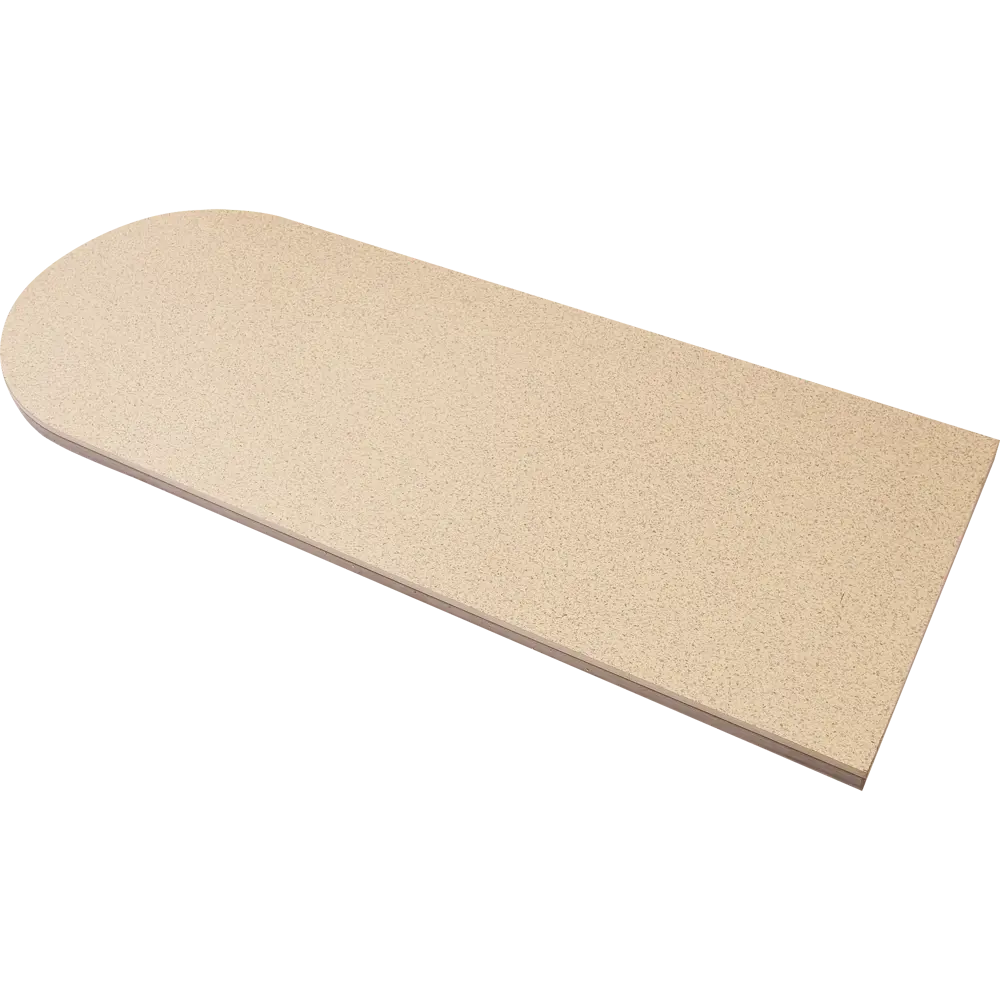 Столешница барная №7040, 150х4х60 см, ЛДСП/пластик, цвет бежевый DELINIA STLM-2105940 - Вид №4