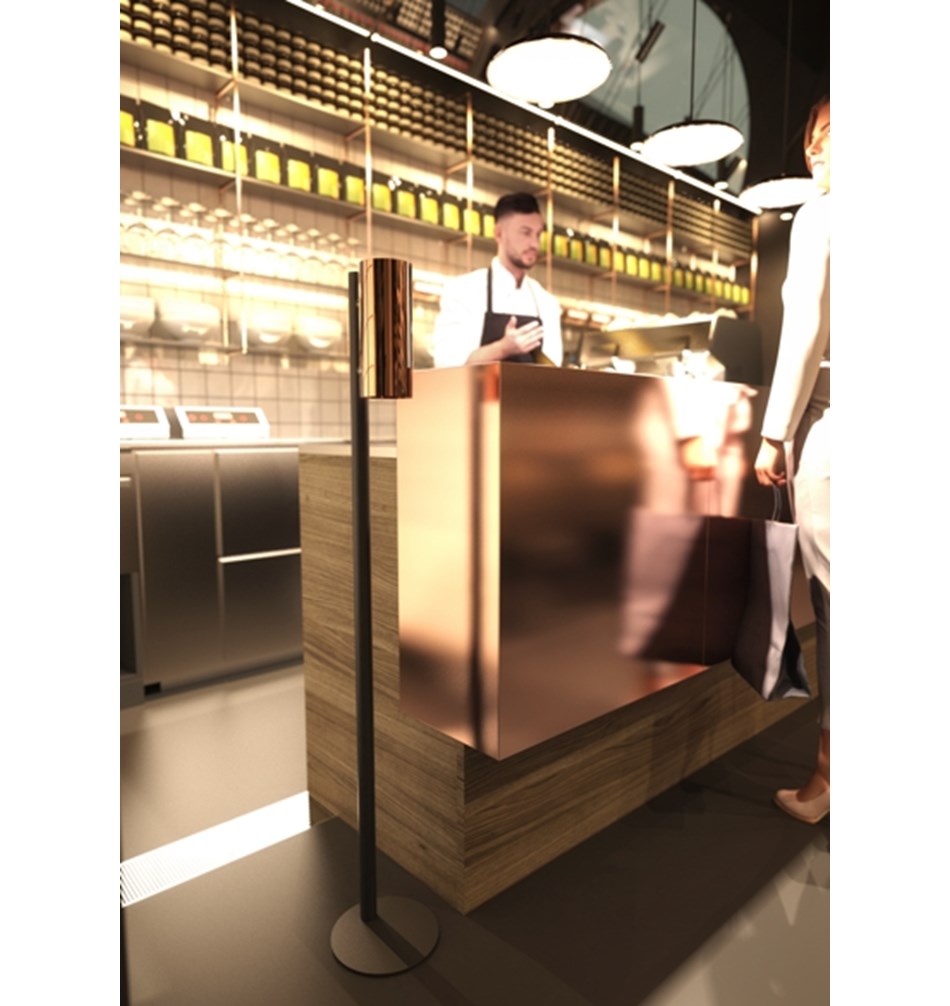 FROST Мыло и дезинфицирующее средство дисп. " медь Нержавеющая сталь Медь N1978-C  - Вид №2